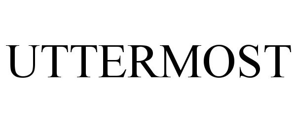 Trademark Logo UTTERMOST
