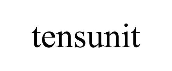 Trademark Logo TENSUNIT