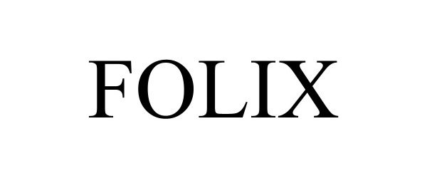 Trademark Logo FOLIX