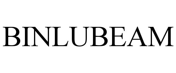 Trademark Logo BINLUBEAM