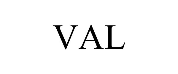 Trademark Logo VAL