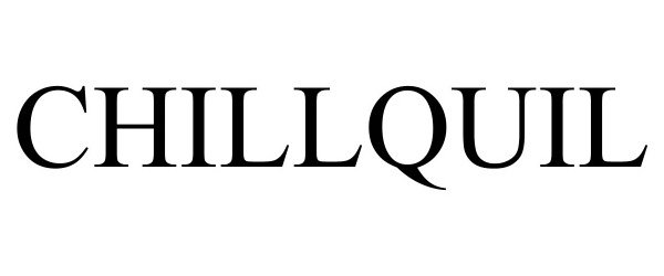 Trademark Logo CHILLQUIL