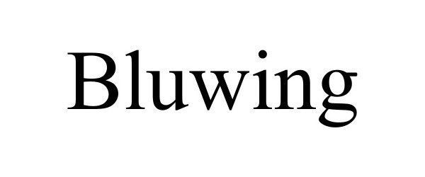 Trademark Logo BLUWING