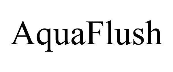 Trademark Logo AQUAFLUSH