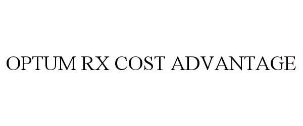  OPTUM RX COST ADVANTAGE