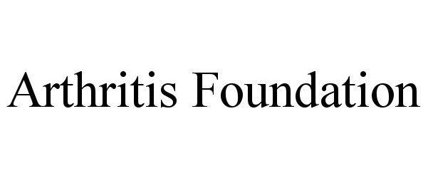 Trademark Logo ARTHRITIS FOUNDATION