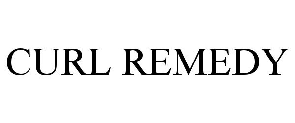 Trademark Logo CURL REMEDY