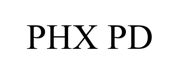 Trademark Logo PHX PD