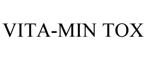 Trademark Logo VITA-MIN TOX