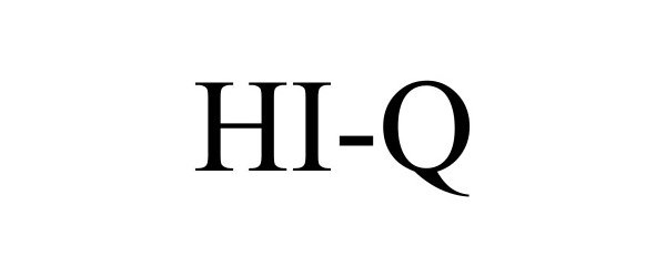 Trademark Logo HI-Q