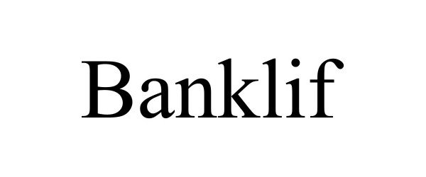Trademark Logo BANKLIF
