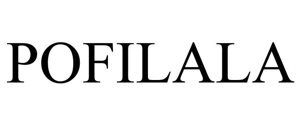 Trademark Logo POFILALA