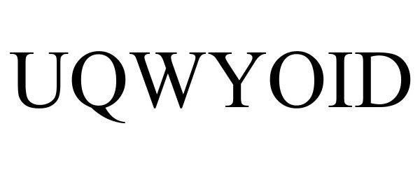 Trademark Logo UQWYOID