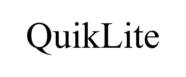 Trademark Logo QUIKLITE