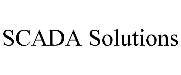  SCADA SOLUTIONS