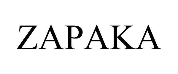 Trademark Logo ZAPAKA