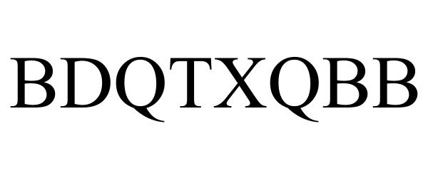 Trademark Logo BDQTXQBB