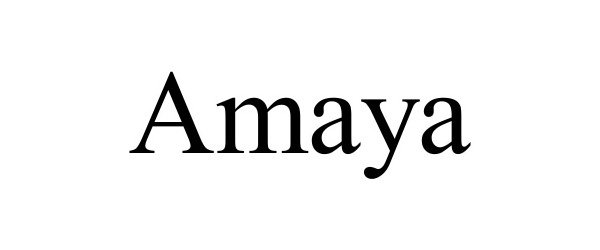 Trademark Logo AMAYA