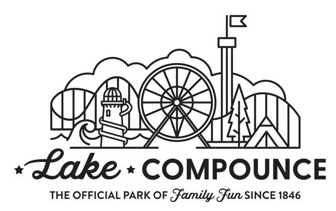 Trademark Logo LAKE COMPOUNCE THE OFFICIAL PARK OF FAMILY FUN SINCE 1846