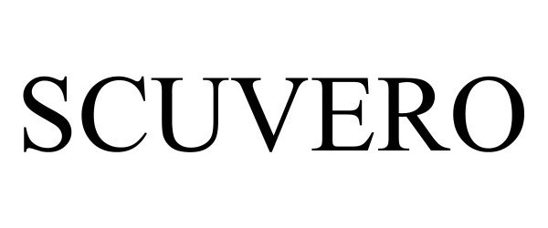 Trademark Logo SCUVERO