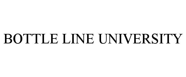  BOTTLE LINE UNIVERSITY