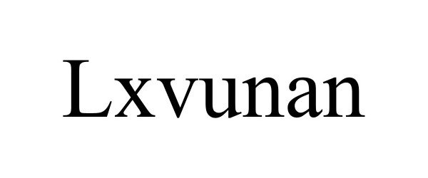 Trademark Logo LXVUNAN