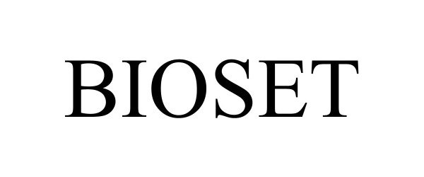 Trademark Logo BIOSET