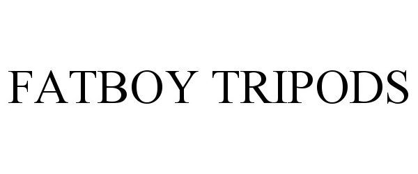 Trademark Logo FATBOY TRIPODS