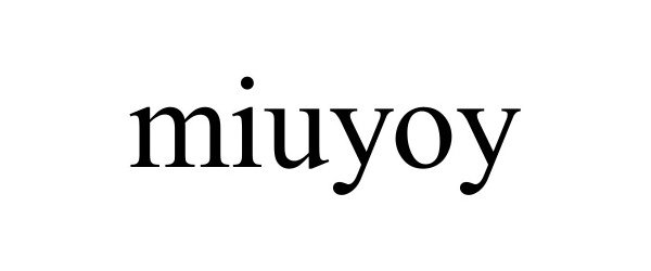 Trademark Logo MIUYOY