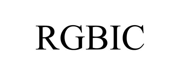 Trademark Logo RGBIC