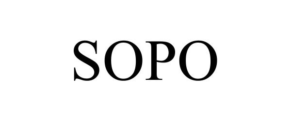Trademark Logo SOPO