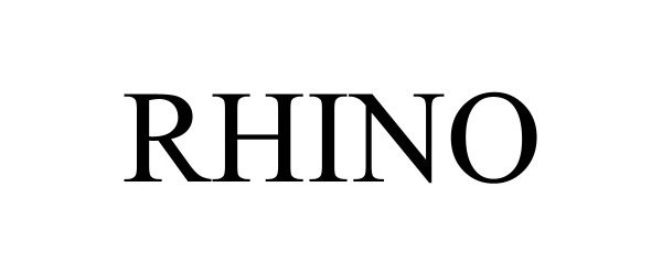 Trademark Logo RHINO