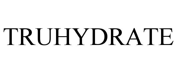Trademark Logo TRUHYDRATE