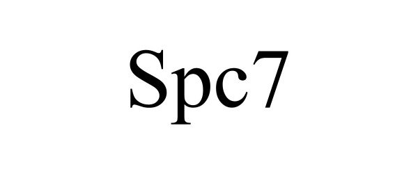 Trademark Logo SPC7