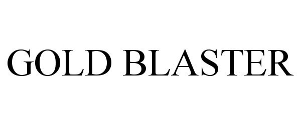 Trademark Logo GOLD BLASTER