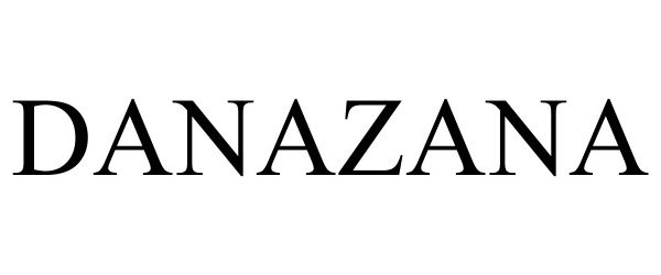 Trademark Logo DANAZANA