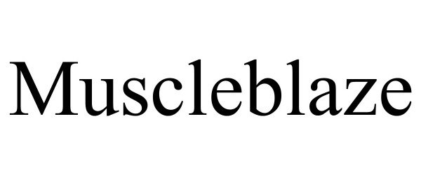Trademark Logo MUSCLEBLAZE