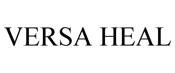 Trademark Logo VERSA HEAL