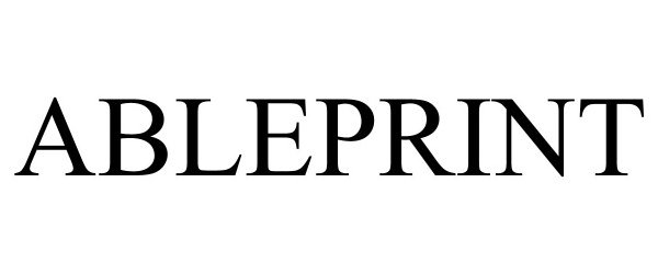 Trademark Logo ABLEPRINT