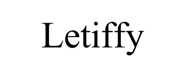 Trademark Logo LETIFFY
