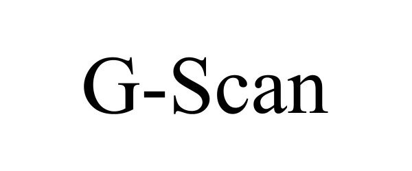 Trademark Logo G-SCAN