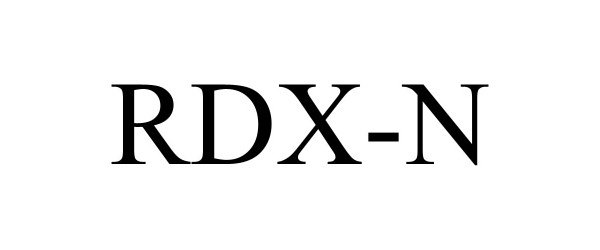 Trademark Logo RDX-N