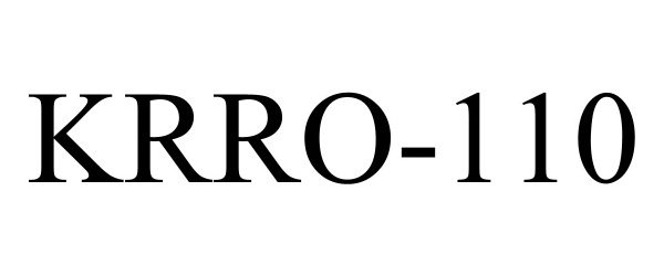  KRRO-110