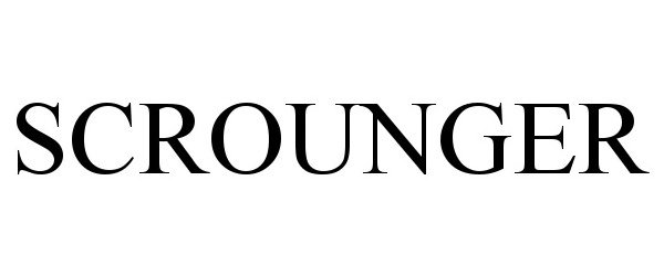 Trademark Logo SCROUNGER