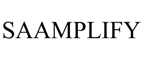 Trademark Logo SAAMPLIFY