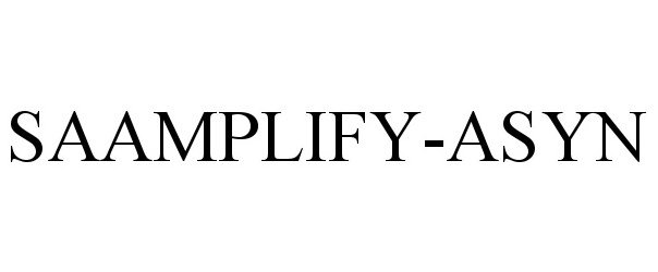 Trademark Logo SAAMPLIFY-ASYN