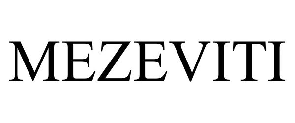 Trademark Logo MEZEVITI