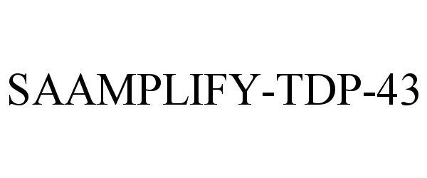 Trademark Logo SAAMPLIFY-TDP-43