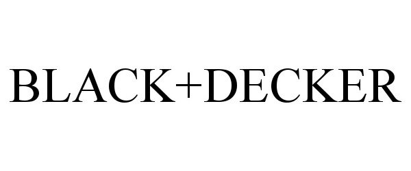 Trademark Logo BLACK+DECKER