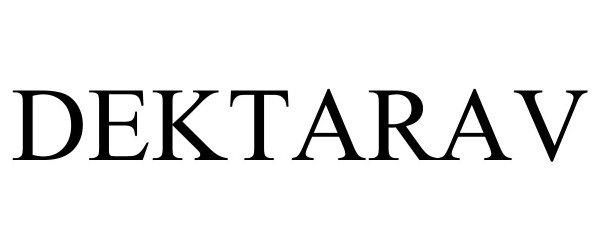 Trademark Logo DEKTARAV